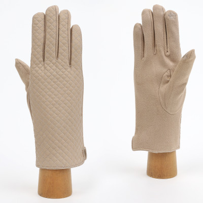 JDF54-13 FABRETTI Перчатки жен. 100% полиэстер; на ладони: 90% полиэстер/10% эластан 