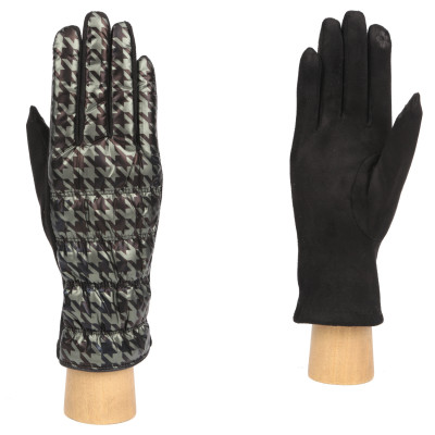 JDF10-G27 FABRETTI Перчатки жен. 100%полиэстер,90%полиэстр/10%эластан