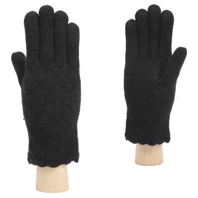 JFF1-1 FABRETTI Перчатки жен. 70% шерсть/20% ангора/10% нейлон