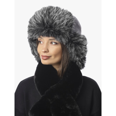 DI47-3 Fabretti Ушанка женская 100% полиэстер