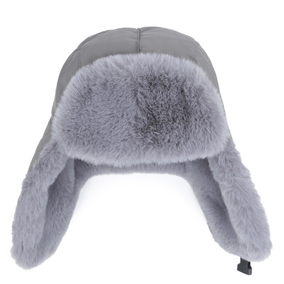 DIG10-3 Fabretti Ушанка мужская 100% полиэстер