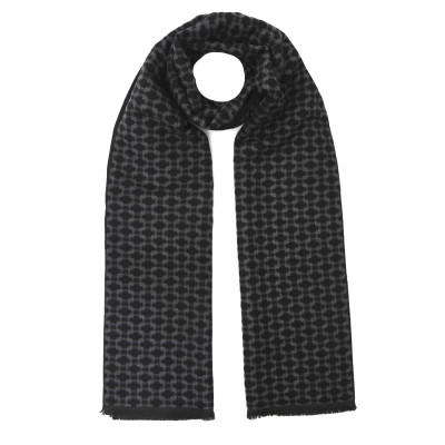 VGU5-2 Шарф муж. 85% вискоза, 15% полиэстер 35x190 FABRETTI