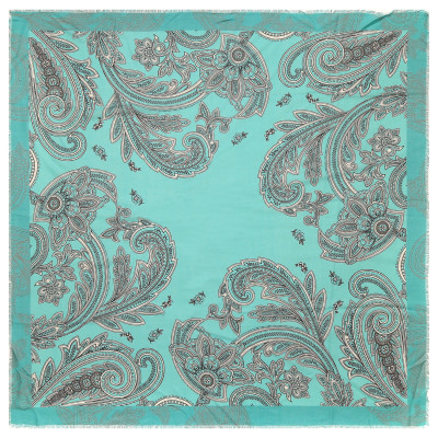 VFS1003-11 Платок жен.  15% шерсть, 85% модал разм.110х110 FABRETTI