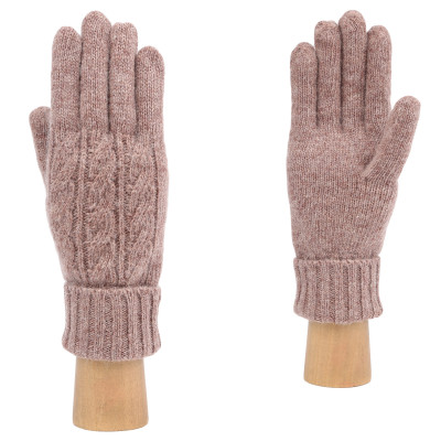 JFF2-10 FABRETTI Перчатки жен. 70% шерсть/20% ангора/10% нейлон