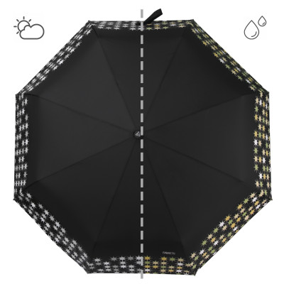 UFW0017-7 Зонт жен. Fabretti, автомат, 3 сложения, эпонж