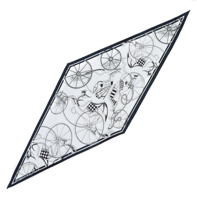 VFV31-30 Платок жен. 100% полиэстер 45x120 FABRETTI