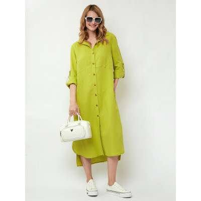 ZD50.1-104 FABRETTI Платье  женское 53% лён, 47% вискоза