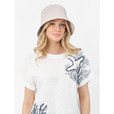 WGL13-3 FABRETTI Шляпа жен. 90% целлюлоза/10% полиэстер