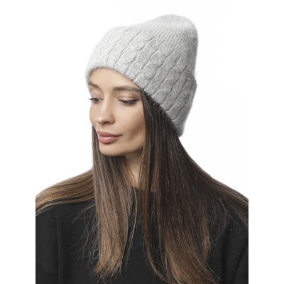 DLIF32-3 Fabretti Шапка женская 40% ангора, 20% вискоза, 40% полиэстер