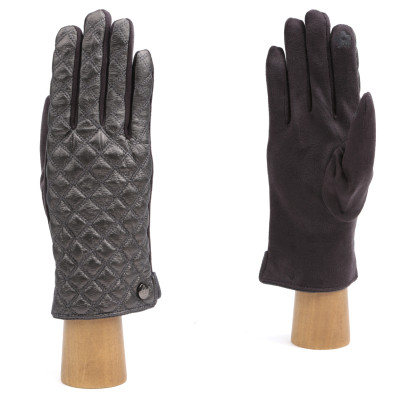 JDF16-90 FABRETTI Перчатки жен. 100%полиэстер,90%полиэстр/10%эластан