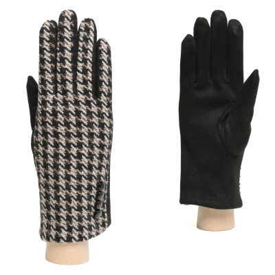 JNF11-2 FABRETTI Перчатки жен. 100% полиэстер; на ладони: 90% полиэстер/10% эластан