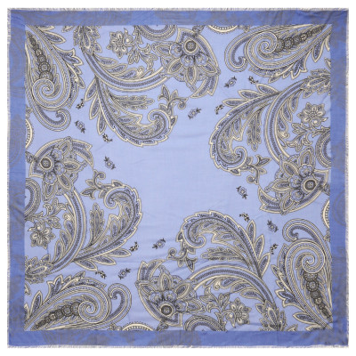 VFS1003-9 Платок жен.  15% шерсть, 85% модал разм.110х110 FABRETTI