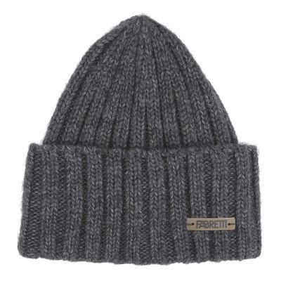 DFRG47-45 FABRETTI Шапка мужская 20% альпака, 30% шерсть, 50% акрил