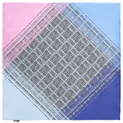 VFS0002-8 Платок жен. 100% шелк 90x90 FABRETTI