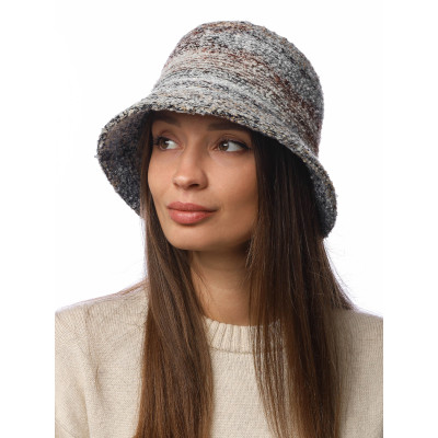 DX12-8 Fabretti Шляпа женская 15% шерсть 15% вискоза 70% полиэстер
