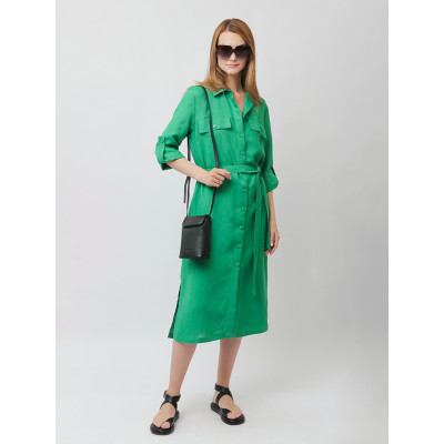 ZD87-11 FABRETTI Платье  женское 53% лён, 47% вискоза