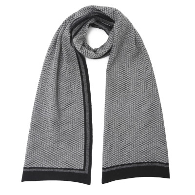 VGU11-2 Шарф муж. 60% вискоза, 20% нейлон, 20% полиэстер 30x180 FABRETTI