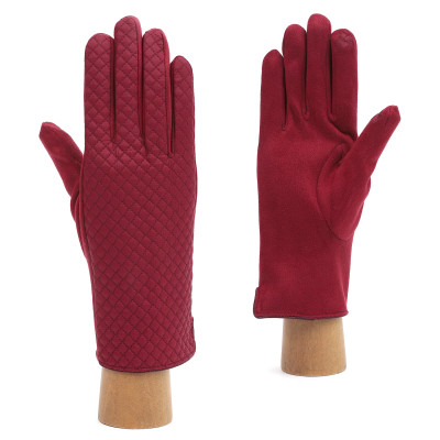 JDF54-4 FABRETTI Перчатки жен. 100% полиэстер; на ладони: 90% полиэстер/10% эластан 