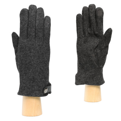 JIG12-3 FABRETTI Перчатки муж. 90% шерсть/10% эластан