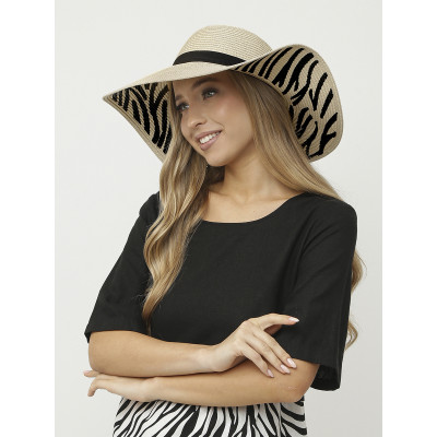 WY28-13.2 FABRETTI Шляпа жен. 90% целлюлоза/10% полиэстер 