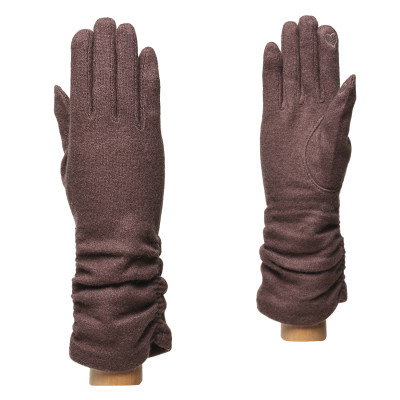 JMF77-10 FABRETTI Перчатки жен. 90% шерсть/10% эластан