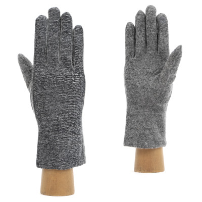 JRF2L-9 FABRETTI Перчатки жен. 100% полиэстер; на ладони: 85% шерсть/15% эластан 