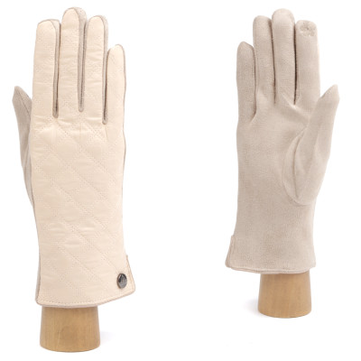 JDF16-3 FABRETTI Перчатки жен. 100%полиэстер,90%полиэстр/10%эластан