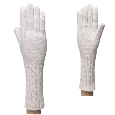 JFF31-1 FABRETTI Перчатки жен. 70% шерсть/20% ангора/10% нейлон