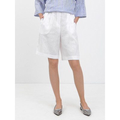 NK100-1 FABRETTI Шорты женские 100% лён