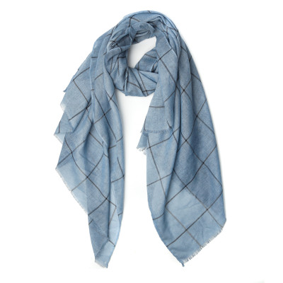 VGGI0003-9 Шарф муж. 100% полиэстер 90x795 FABRETTI