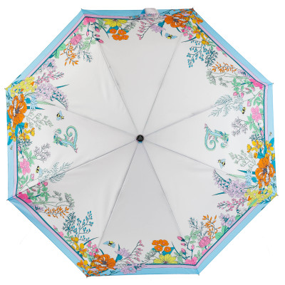 UFLR0023-9 Зонт жен. Fabretti, облегченный автомат, 3 сложения, эпонж