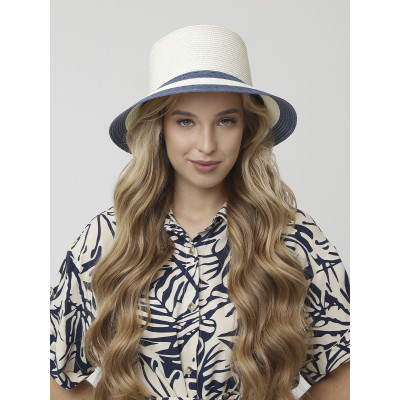 WN17-8.1 FABRETTI  Шляпа жен. 90% целлюлоза/10% полиэстер 