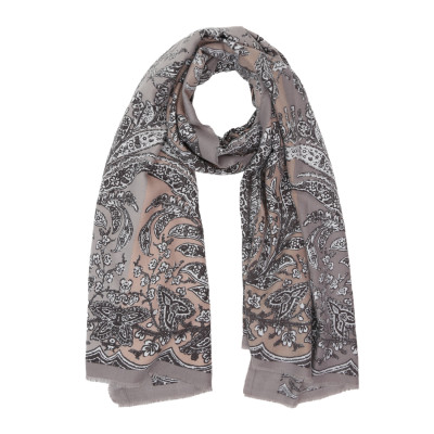 VFI5-3 Шарф жен. 100% полиэстер 65x192 FABRETTI