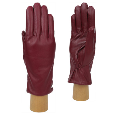 F14-8 bordo FABRETTI Перчатки жен. нат. кожа