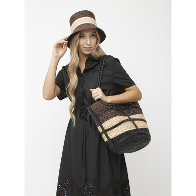 WFN24-12 FABRETTI Сумки жен. 100% натуральная солома  