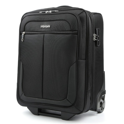 R1817-16-02 FABRETTI Чемодан  2-х колесный 100% полиэстер