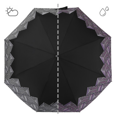 UFW0015-5 Зонт жен. Fabretti, автомат, 3 сложения, эпонж