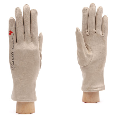 JIF18L-5 FABRETTI Перчатки жен. 90% полиэстер/10% эластан