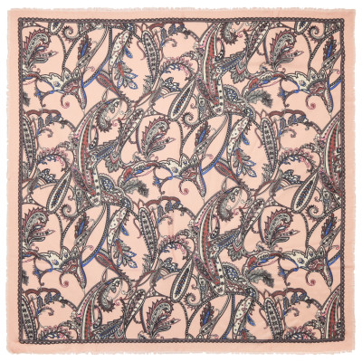 VFS1005-5 Платок жен.  15% шерсть, 85% модал разм.110х110 FABRETTI