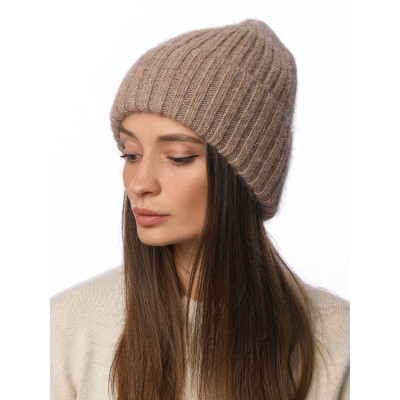 DW109-12f Fabretti Шапка женская 35% ангора, 38% вискоза, 22% нейлон, 5% люрекс