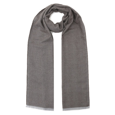 VGD4-13 Шарф муж. 10% шерсть, 15% вискоза, 10% нейлон, 65% полиэстер 30x178 FABRETTI