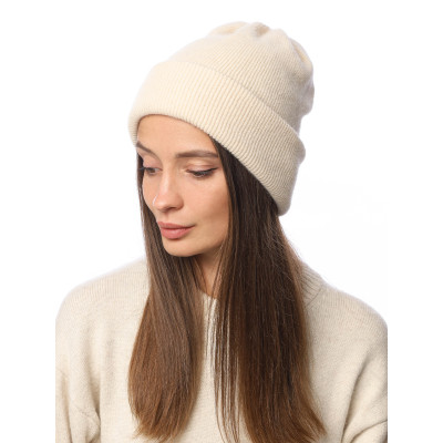 DW123-13 Fabretti Шапка женская 40% шерсть енота, 15% шерсть, 25% вискоза, 20% нейлон