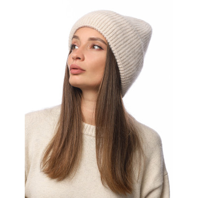 DLIF34-13 Fabretti Шапка женская 40% ангора, 20% вискоза, 38% полиэстер, 2% метанить