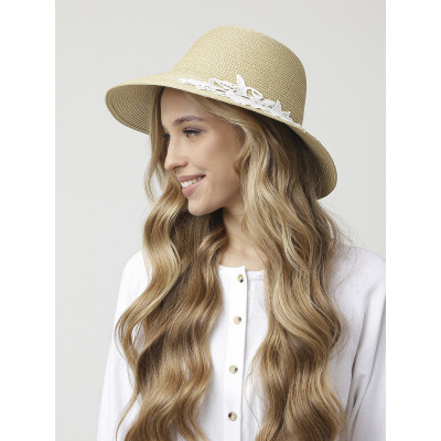 WY27-13 FABRETTI Шляпа жен. 100% целлюлоза 