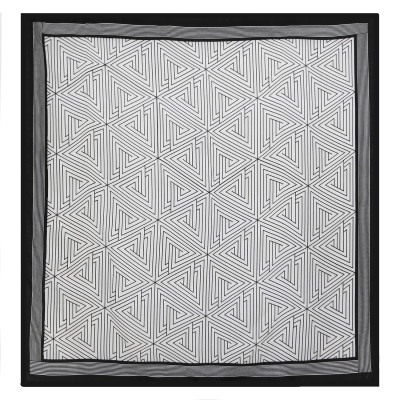 VFJ1-30 Платок жен. 100% полиэстер 110x110 FABRETTI