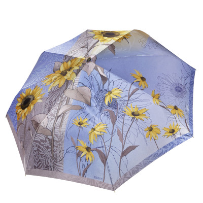 UFS0134-9 Зонт жен. Fabretti, автомат, 3 сложения, сатин