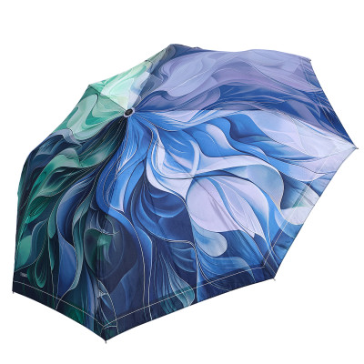 UFS0145-11 Зонт жен. Fabretti, автомат, 3 сложения, сатин