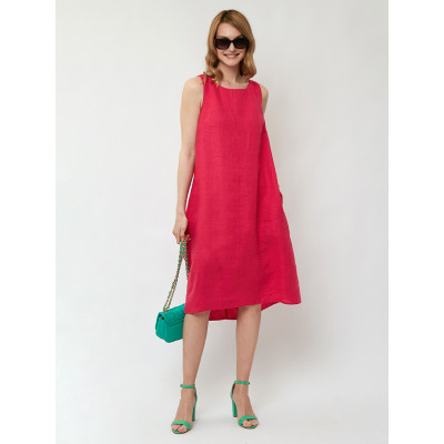 ZDKL91-73 FABRETTI Платье женское 100% лён