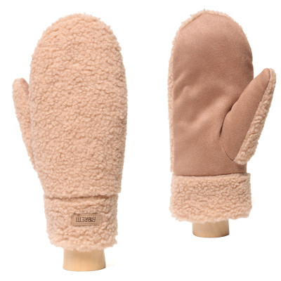 JDF50-13 FABRETTI рукавицы жен. 100% полиэстер; на ладони: 90% полиэстер/10% эластан