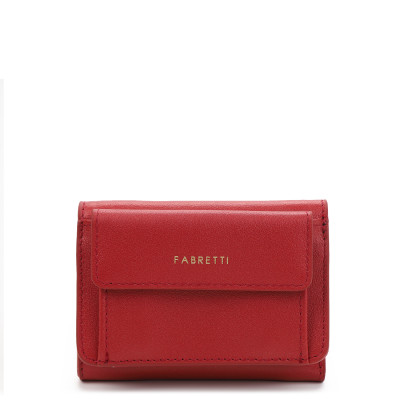 Q250111-4 FABRETTI Кошелек  жен. нат. кожа